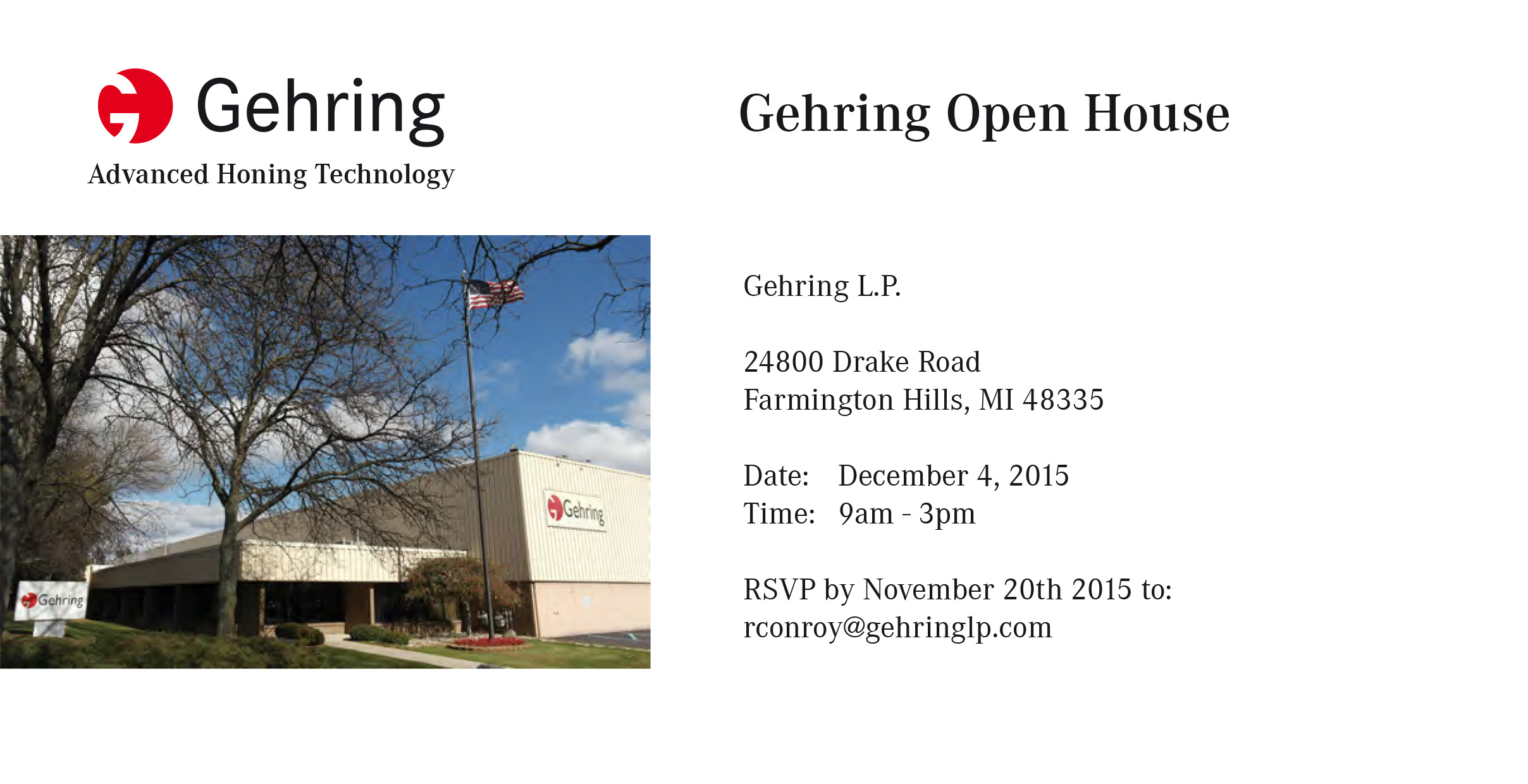Gehring Open House